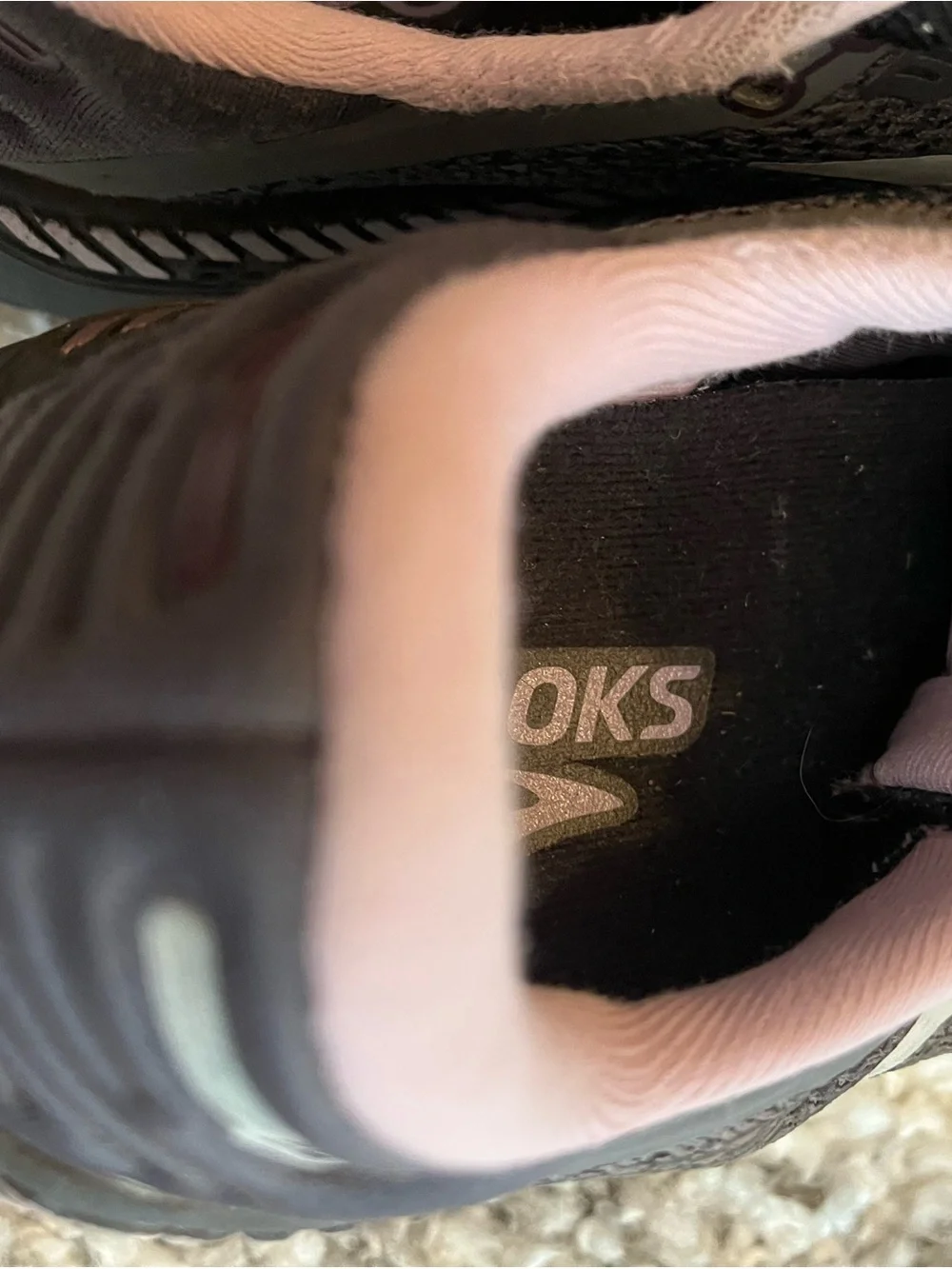 Brooks Women's Adrenaline GTS Running Shoes - Black & Pink